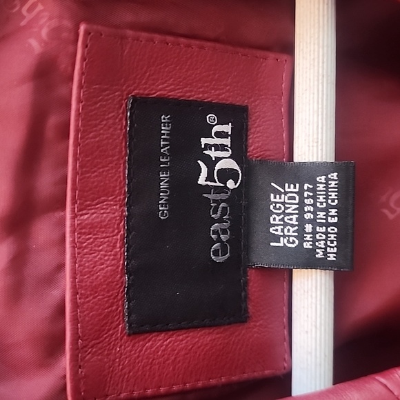 EAST 5TH LEATHER JACKET - Picture 2 of 8